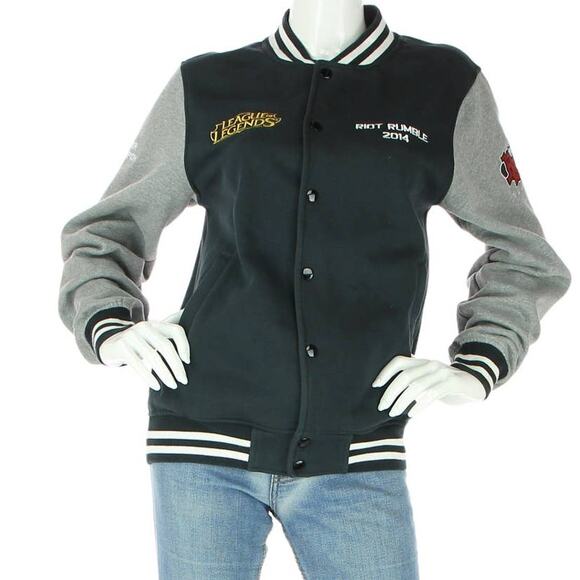 League of Legends Riot Rumble 2014 Silver Champion Yupster The Chop Shop Jacket - Picture 1 of 10